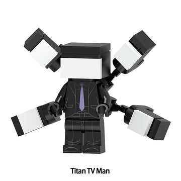 titan_tv_man_Skibidi_Toilet_Building_Blocks_4_Pack_Minifigures_Toys_Series_7